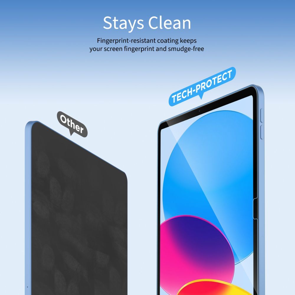 Apsauginis stiklas Tech-Protect Glass Fit+ Xiaomi Redmi Pad 2 / SE 11.0, 2 vnt., skaidrus