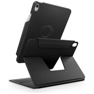 Uniq Rovus Snapmount Magnetic 360 besisukantis nuimamas dėklas, skirtas iPad 11" 2025 / iPad 10.9" 2022 (10 gen.) - juodas