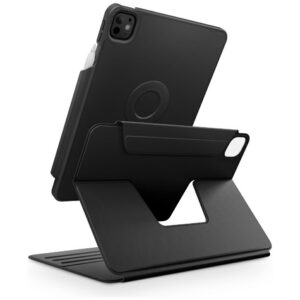 Uniq Rovus Snapmount Magnetic 360 besisukantis nuimamas dėklas, skirtas iPad Pro 13" 2024 (7 karta) - juodas
