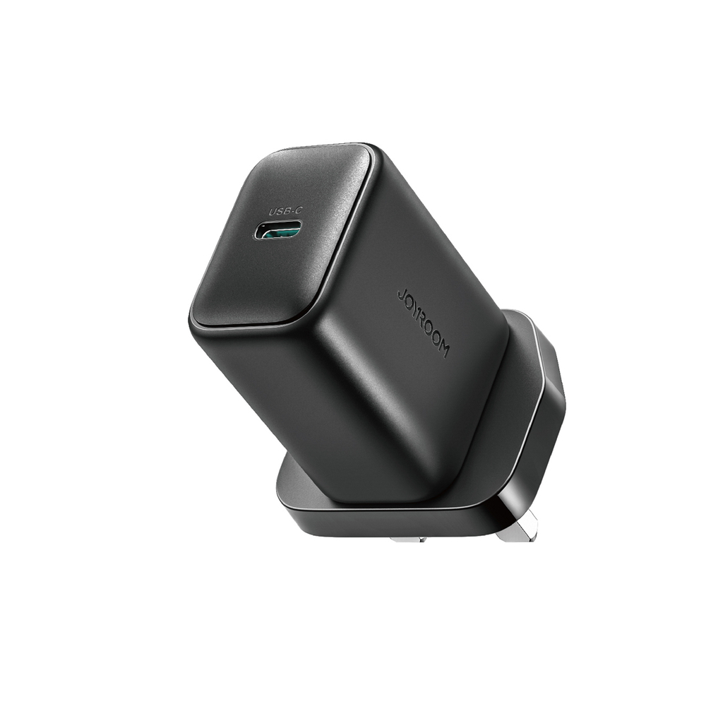 Joyroom JR-TCF23 25W sieninis įkroviklis su 1m USB-C laidu - juodas