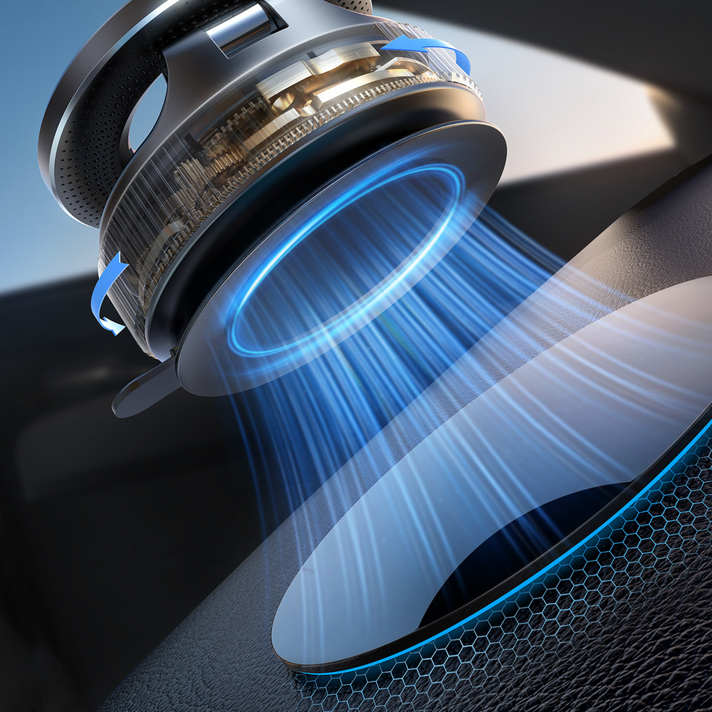 Joyroom JR-ZS501 magnetinis automobilinis laikiklis, suderinamas su MagSafe, prietaisų skydeliui tamsiai pilkas