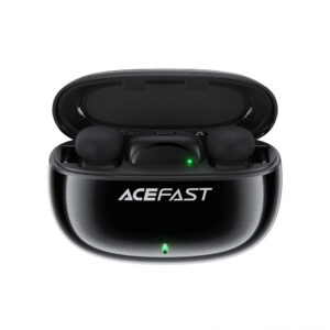 Acefast R2 belaidžiai lavalieriniai mikrofonai - juodi