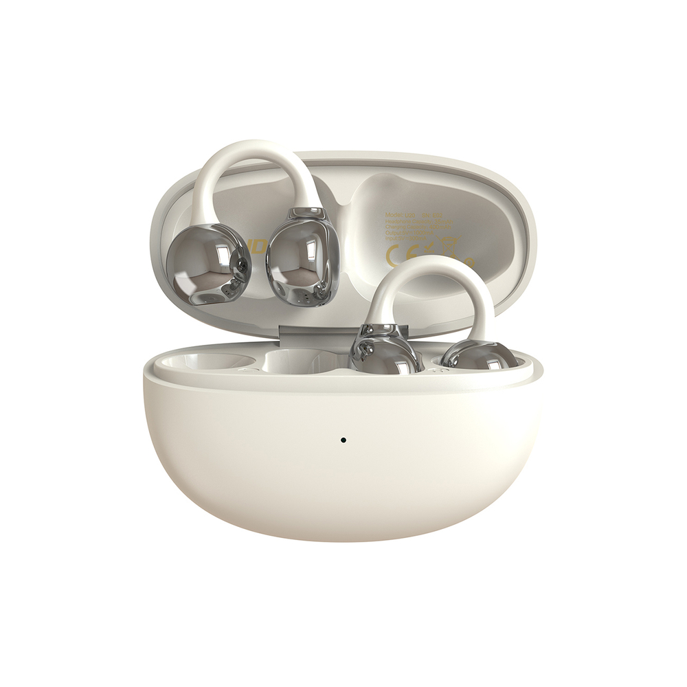 Dudao U20 TWS Bluetooth belaidieji ausinės - balta