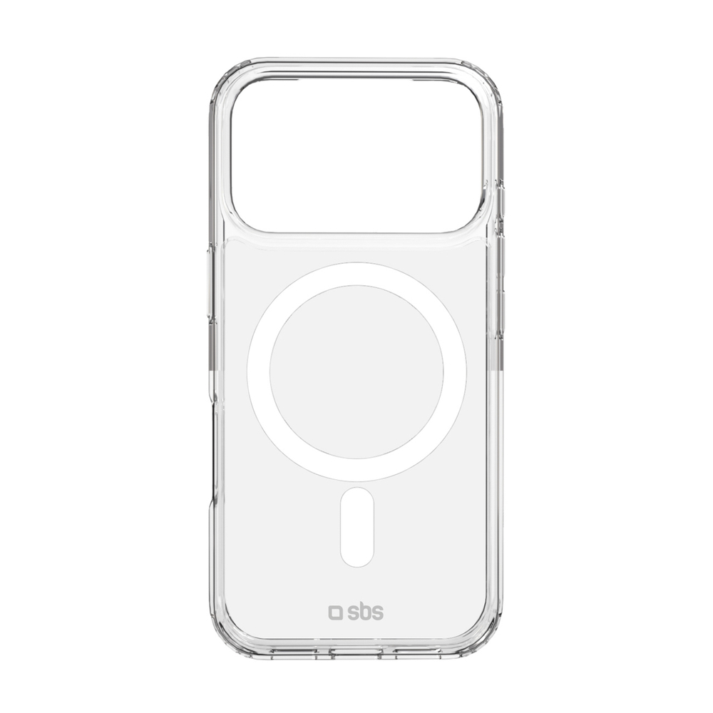 SBS Extreme Mag MagSafe dėklas iPhone 17 Pro – skaidrus