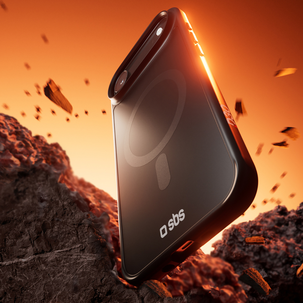 MagSafe dėklas iPhone 17 Air su D3O – juodas