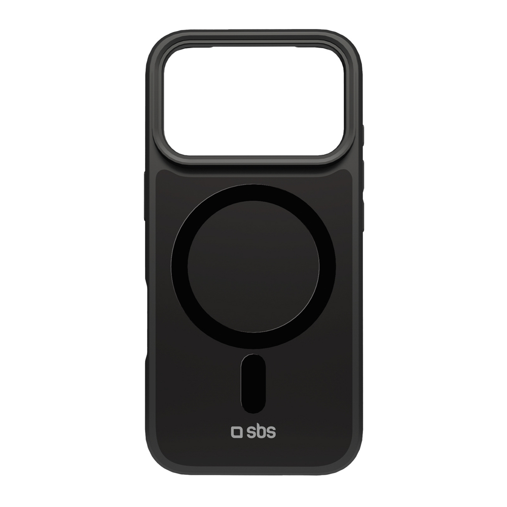 SBS MagSafe dėklas iPhone 17 Pro Max – juodas (D3O)