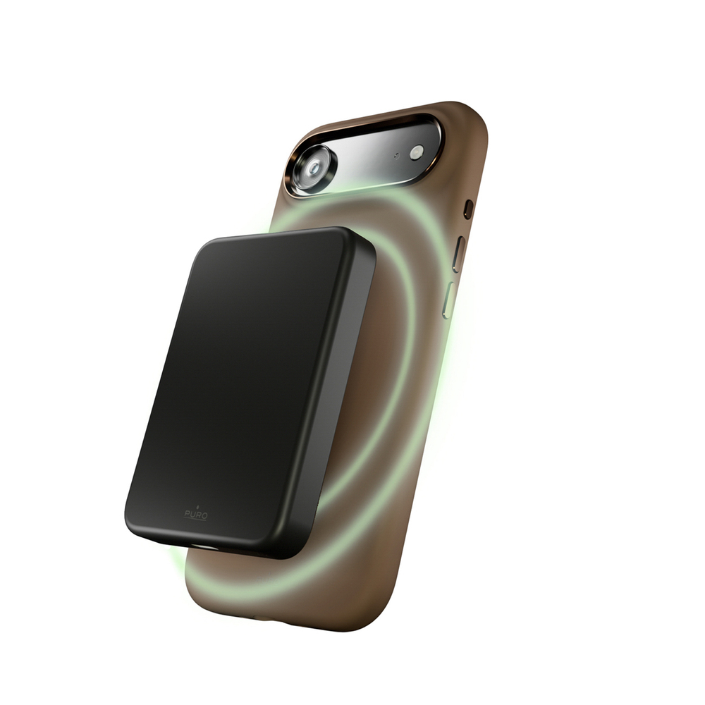 Puro Icon Mag Pro MagSafe dėklas iPhone 17 Air – rudas