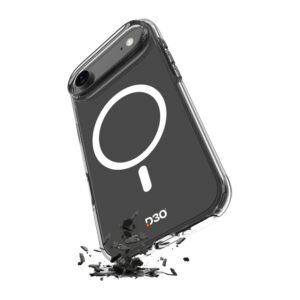 Skaidrus MagSafe dėklas iPhone 17 Air su D3O Bio