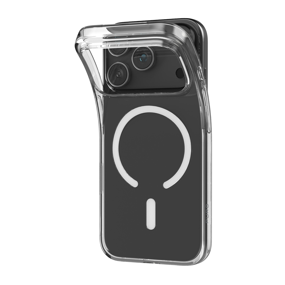 Puro 0.3 MAG MagSafe TPU dėklas iPhone 17 Pro – skaidrus