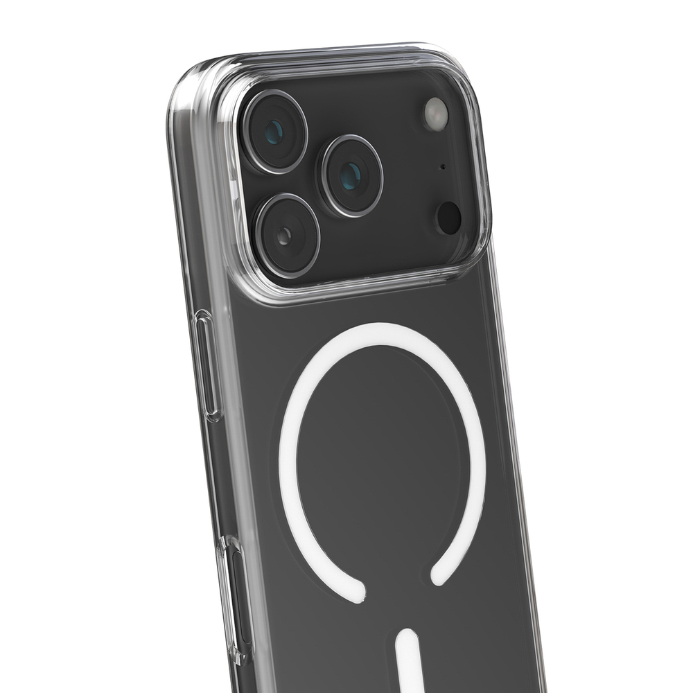 Puro 0.3 MAG MagSafe TPU dėklas iPhone 17 Pro – skaidrus
