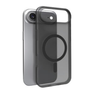 Puro Daylight MagSafe dėklas iPhone 17 Air – pusiau skaidrus juodas