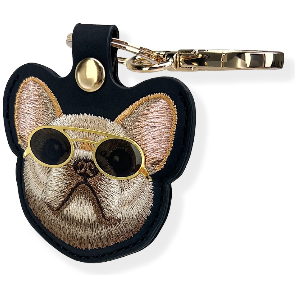 Nimmy Glasses Cool Dog sekiklio dėklas - Juoda
