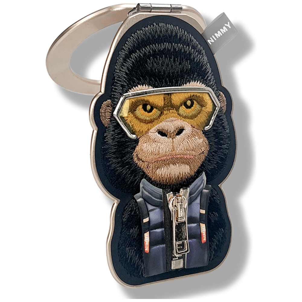 Nimmy Cool&Cute 2.0 Gorilla magnetinis pakabukas – juodas