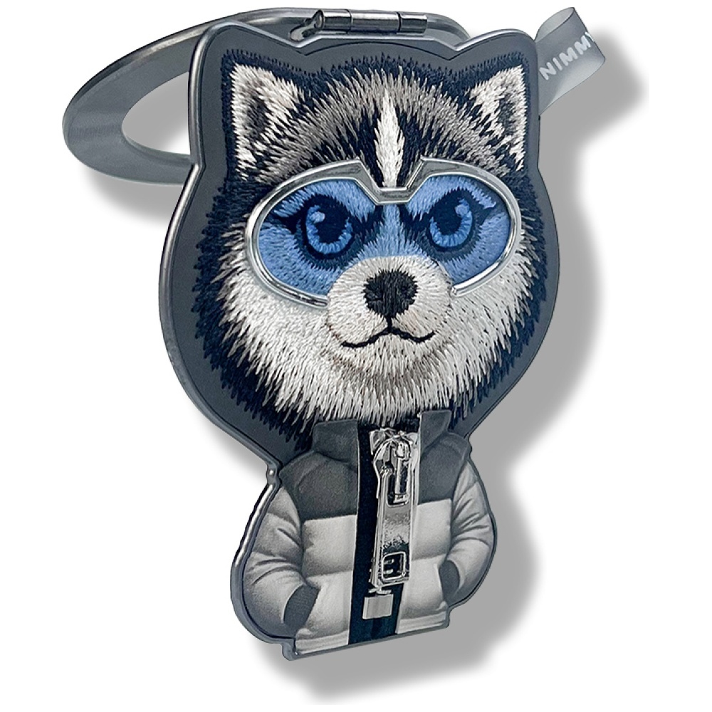 Nimmy Cool&Cute 2.0 Wolf magnetinis pakabukas – juodas