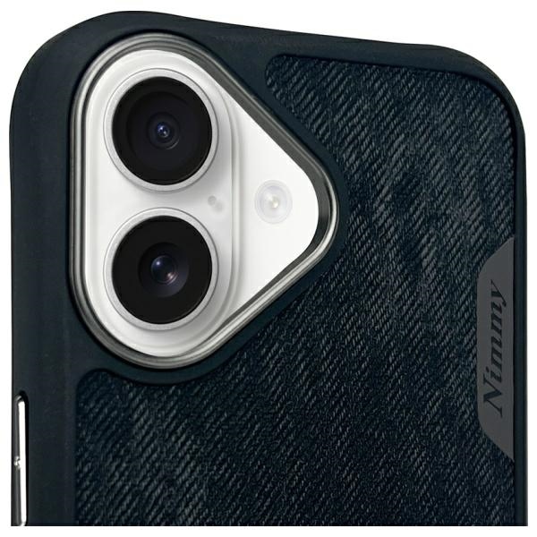 Nimmy Big Eyed Pet 2.0 Panda dėklas iPhone 16 – juodas