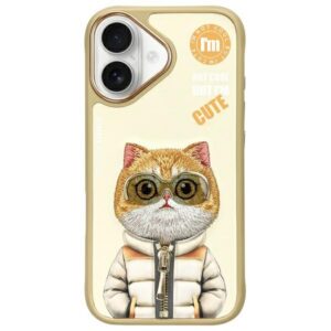 Nimmy Cool&Cute 2.0 dėklas iPhone 16 – khaki