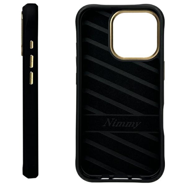 Nimmy Glasses Cool Dog dėklas iPhone 16 Pro Max - Juodas