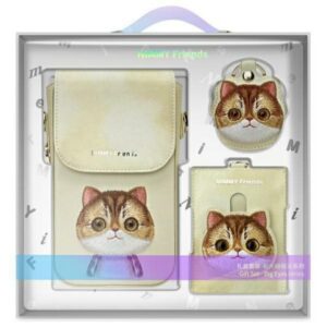 Nimmy Big Eyed Pet 2.0 Cat 3in1 rinkinys – chaki
