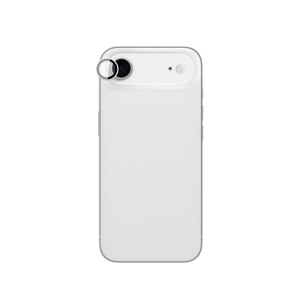 AmazingThing objektyvo stiklas iPhone 17 Air – sidabrinis