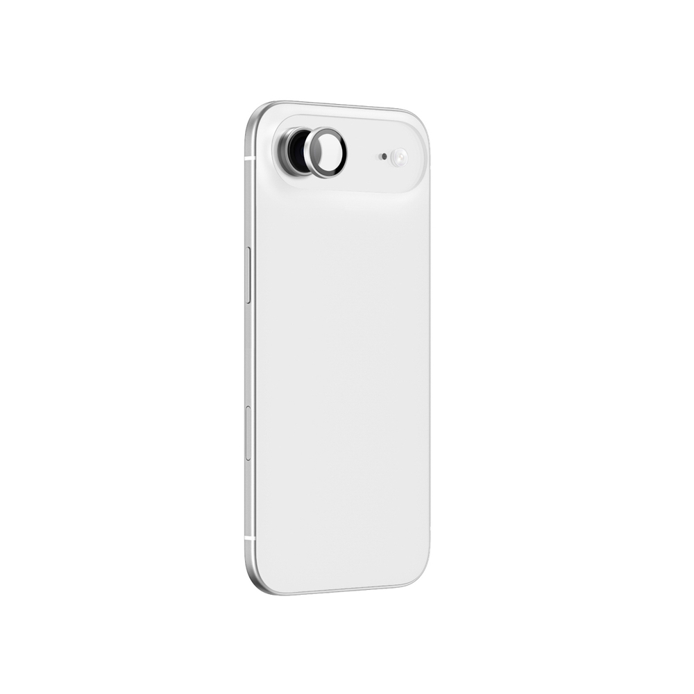 AmazingThing objektyvo stiklas iPhone 17 Air – sidabrinis