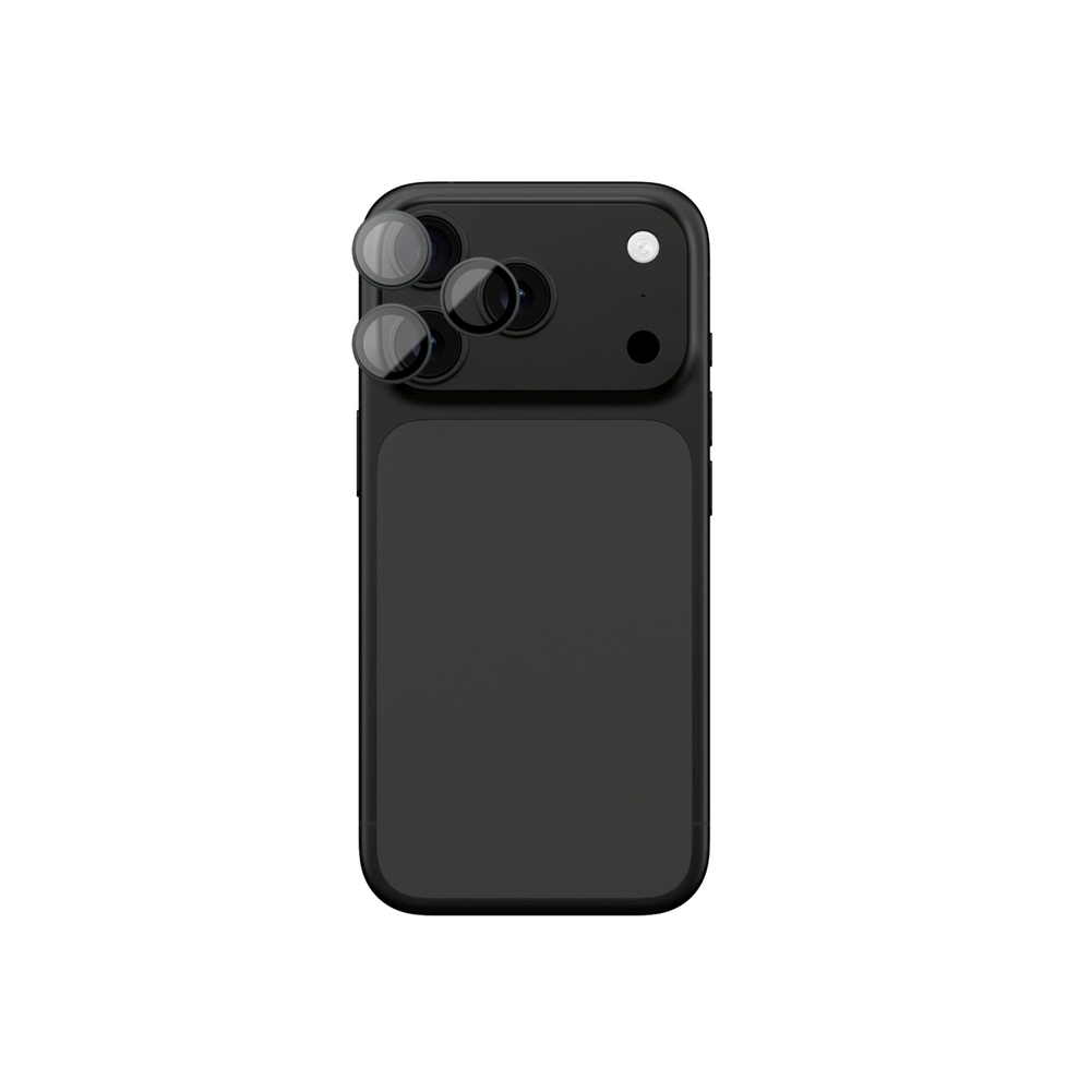 AmazingThing Sapphire kameros stiklas iPhone 17 Pro/Max – pilkas
