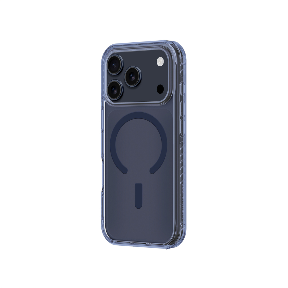 „AmazingThing Titan Pro“ dėklas, skirtas iPhone 17 Pro Max Compatible with MagSafe – mėlynas