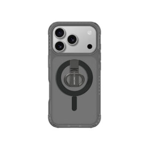 AmazingThing Titan Pro Grip Ring Set MagSafe dėklas iPhone 17 Pro – juodas