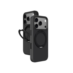 AmazingThing Cloudie dėklas iPhone 17 Pro Max – juodas