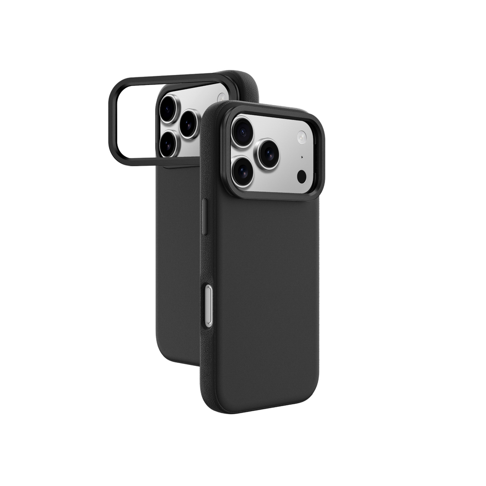 AmazingThing Glamour dėklas iPhone 17 Pro – juodas