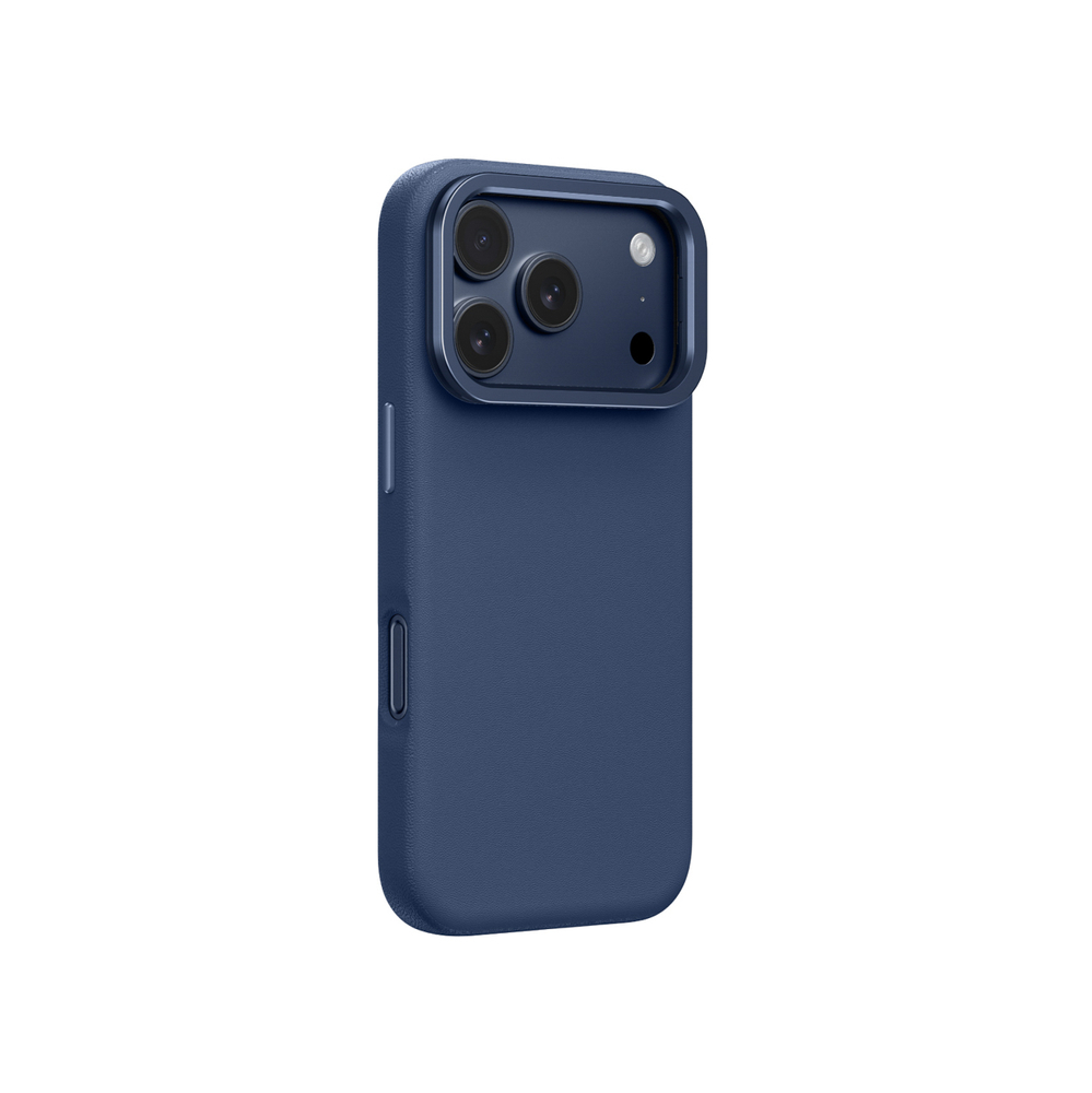 AmazingThing Glamour iPhone 17 Pro Max dėklas su stovu – mėlynas