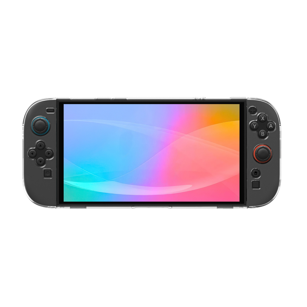 „AmazingThing PlayShield Bare Case“, skirtas „Nintendo Switch“ 2 – skaidrus