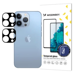 Wozinsky kameros stikliukas iPhone 17 Air (2 vnt.) – juodas