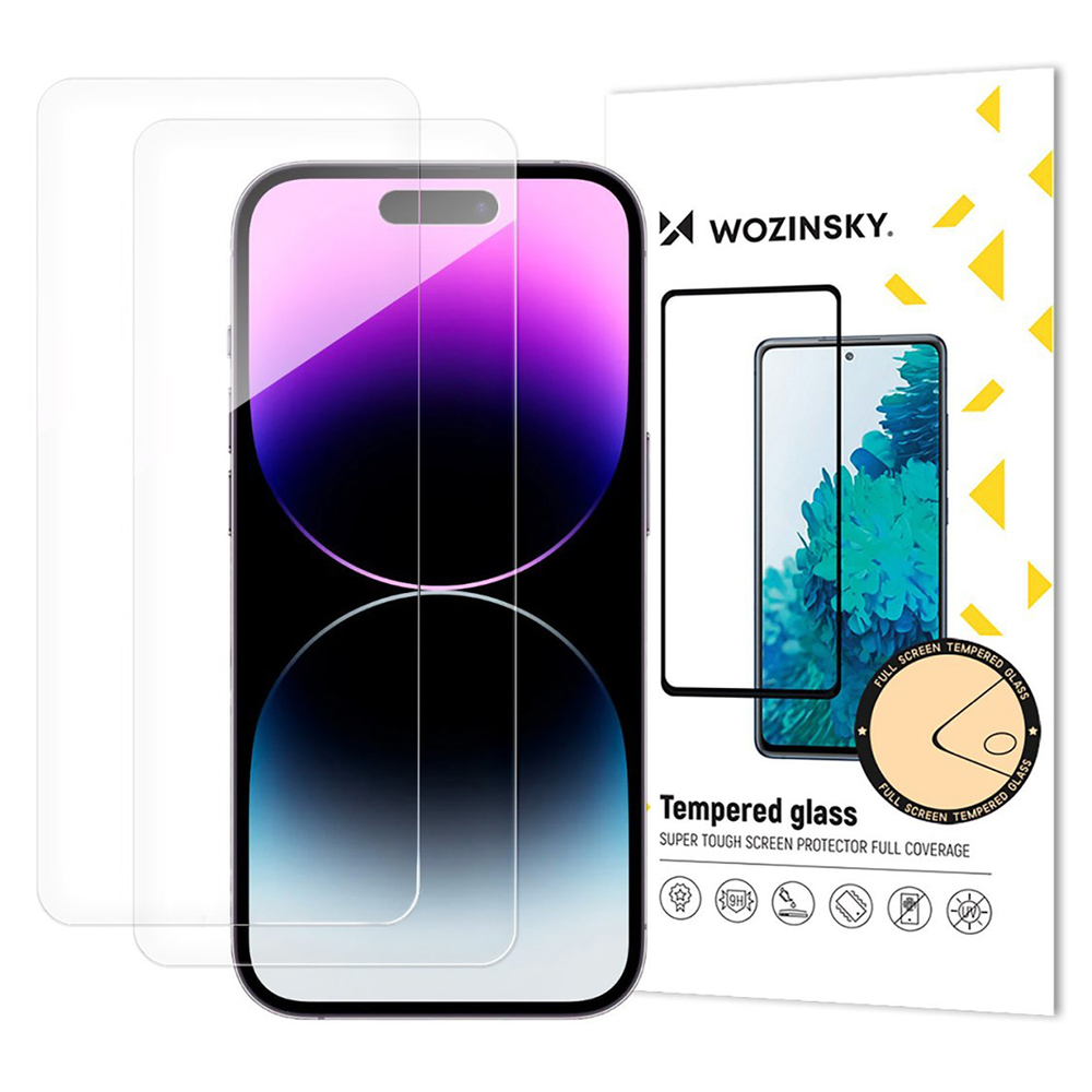 Wozinsky grūdintas stiklas iPhone 17 Air (2 vnt.)