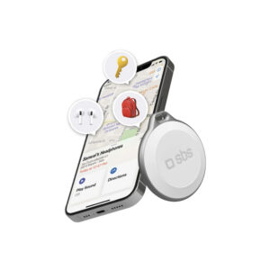 SBS Track My Circle Vandensaugus IP65 Lokatorius Suderinamas su Apple Find My - Balta
