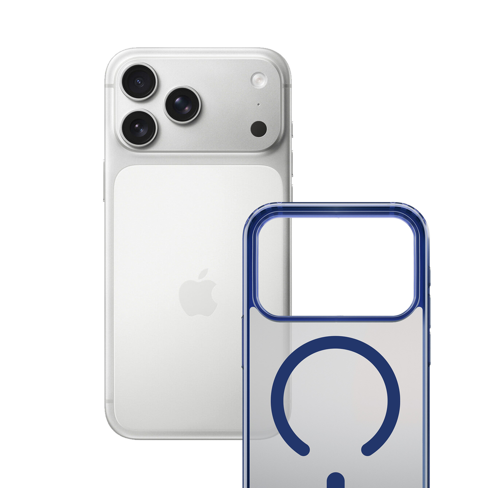 3mk Frosty MagCase, skirtas iPhone 17 Pro Max – mėlynas