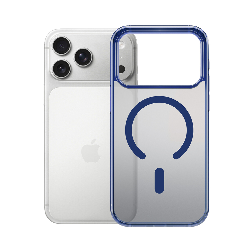 3mk Frosty MagCase, skirtas iPhone 17 Pro Max – mėlynas