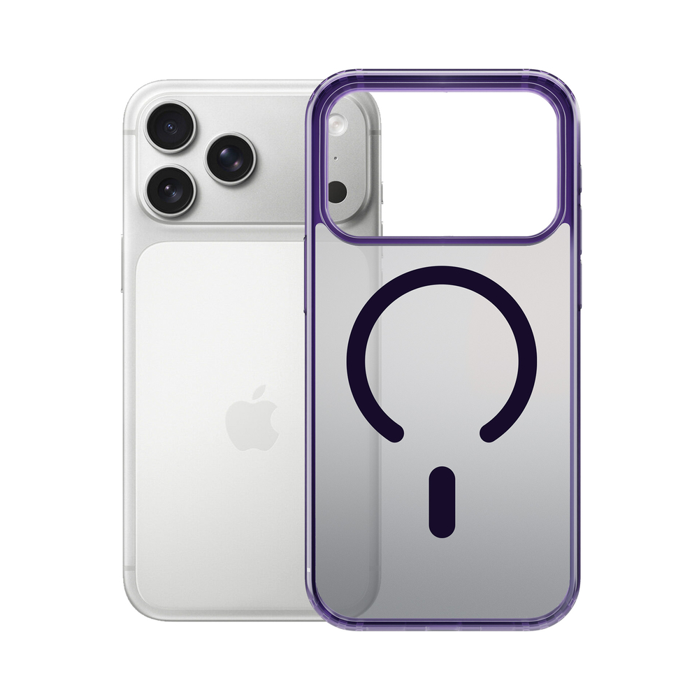 3mk Frosty MagCase, skirtas iPhone 17 Pro Max – violetinė