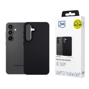 3mk matinis dėklas, skirtas Samsung Galaxy S25 FE – matinė juoda