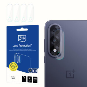 3mk objektyvo apsaugos hibridinis stiklas, skirtas fotoaparato objektyvui „OnePlus Nord 5“.