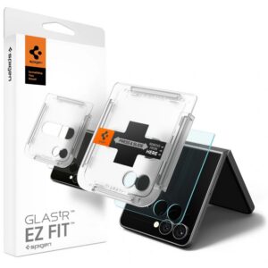 Apsauginis stiklas Spigen Glas.tR "EZ Fit" HD Galaxy Z Flip 7 / 8, skaidrus