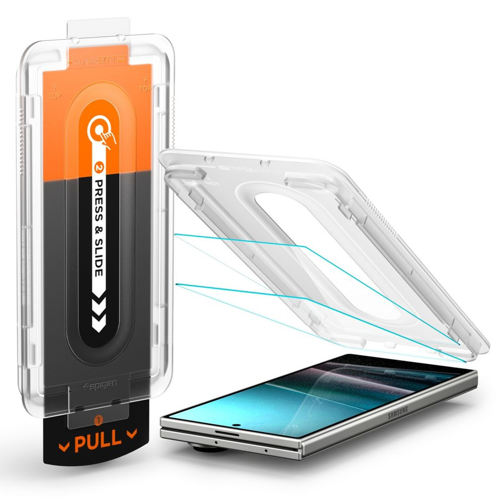 Apsauginis stiklas Spigen Glas.tR EZ Fit Pro HD Galaxy Z Fold 7 / 8 Ultra, 2 vnt., skaidrus