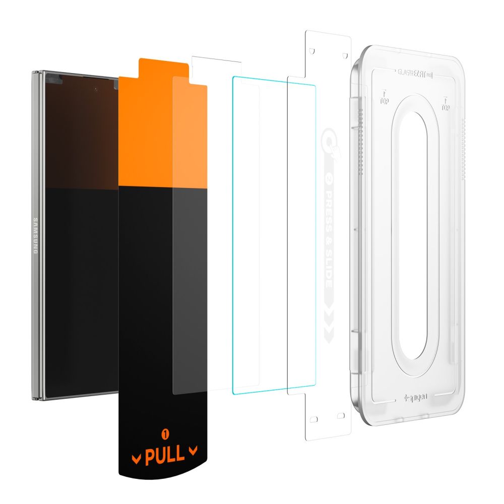Apsauginis stiklas Spigen Glas.tR EZ Fit Pro HD Galaxy Z Fold 7 / 8 Ultra, 2 vnt., skaidrus