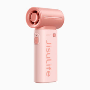Jisulife Handheld Fan Life9 3600mAh nešiojamasis USB ventiliatorius - rožinis