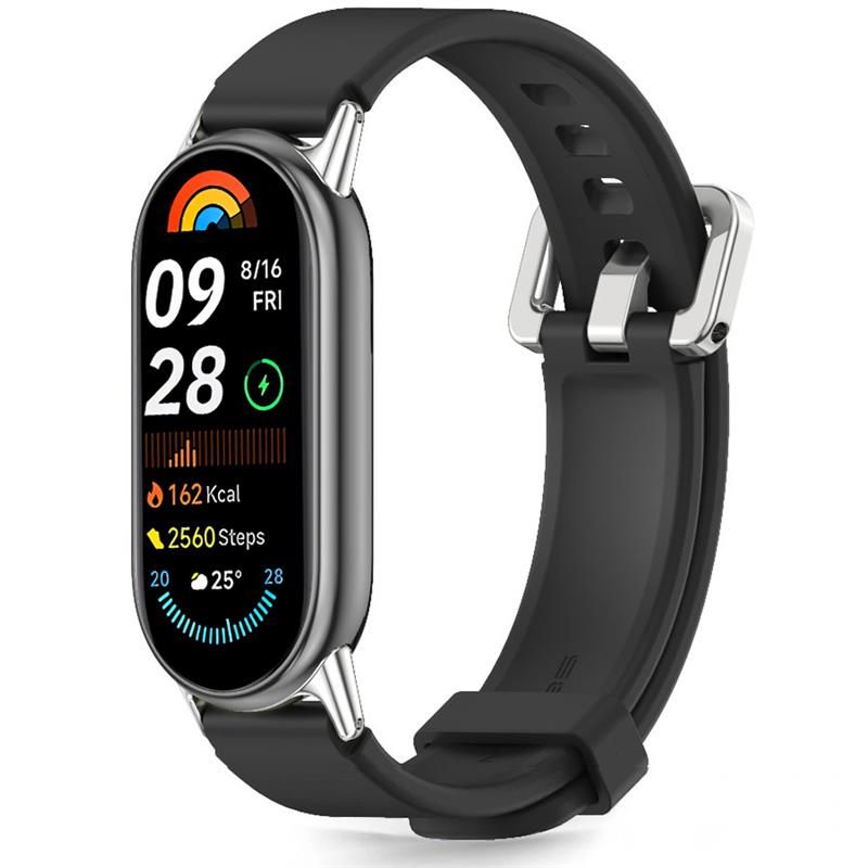 Dirželis Tech-Protect IconBand Classic Xiaomi Smart Band 8 / 9 / 10 / NFC, juodas