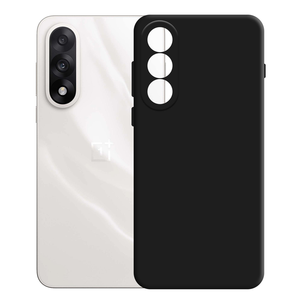3mk matinis dėklas, skirtas OnePlus Nord 5 – matinė juoda