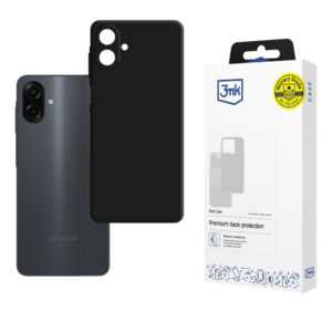 3mk Matt Case skirtas Samsung Galaxy A07 4G - Juodas