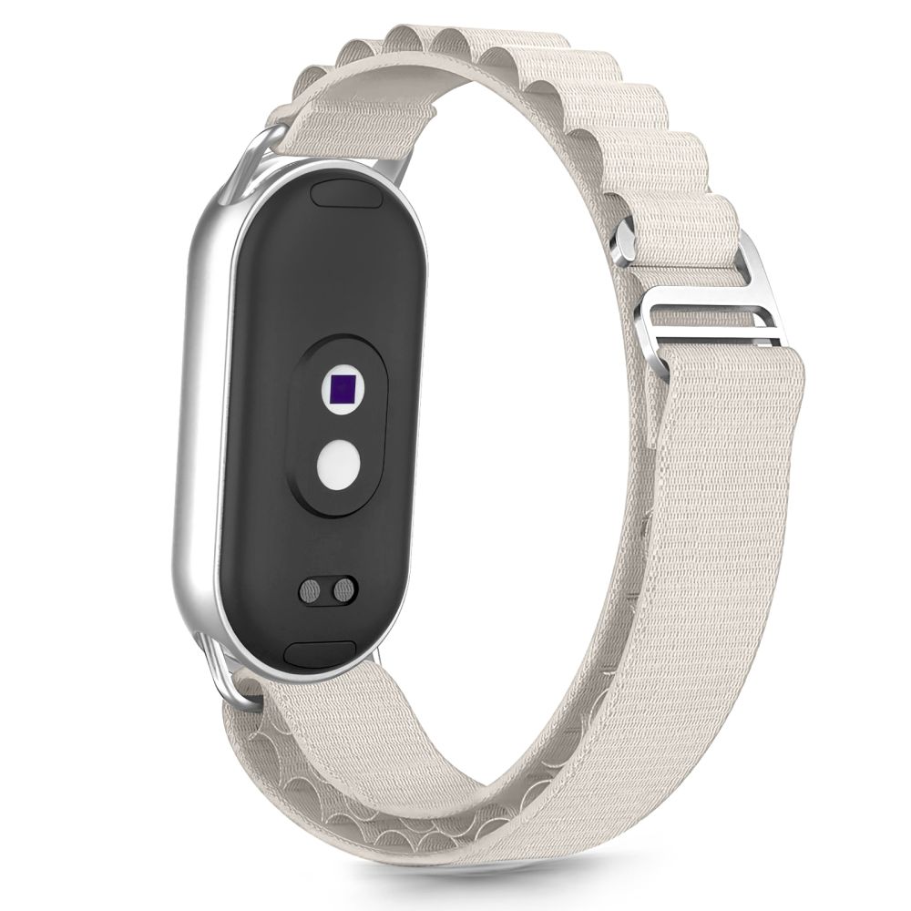 Dirželis Tech-Protect Nylon Pro Xiaomi Smart Band 8 / 9 / 10 / NFC, šviesiai auksinis