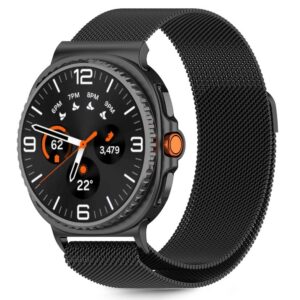 Dirželis Tech-Protect Milaneseband Samsung Galaxy Watch 8 / 9 / Classic (40 / 44 / 46 mm), juodas