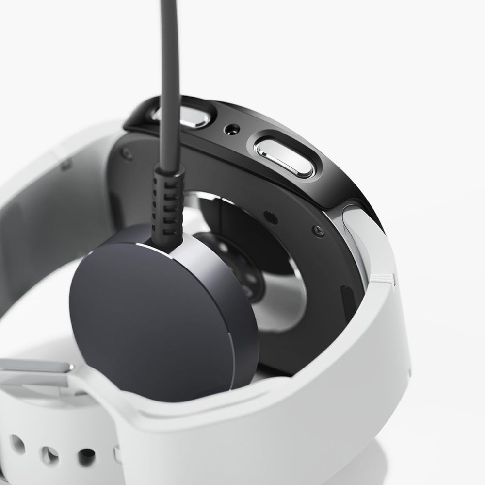 Dėklas Ringke Slim Samsung Galaxy Watch 8 / 9 (40 mm), 2 vnt., skaidrus ir matinis juodas
