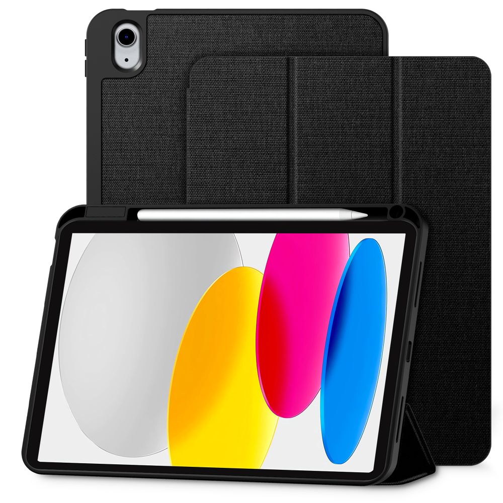 Dėklas Tech-Protect SC Pen Canvas iPad 10.9" 10 / 2022 / 11" 11 / 2025, juodas
